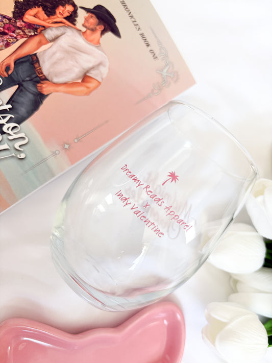 Midnight Chronicles Wine Glass