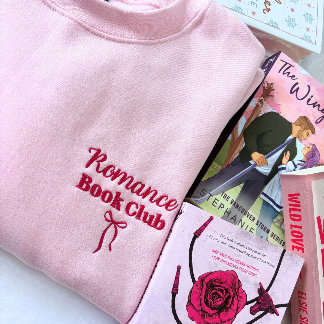 Romance Book Club Sweater