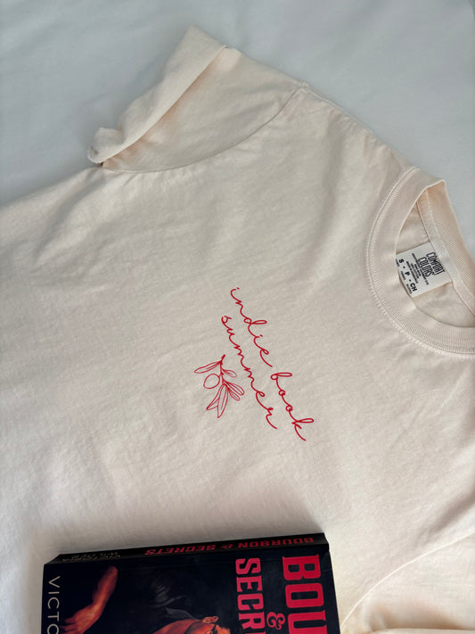 Indie Book Summer Cropped Tee