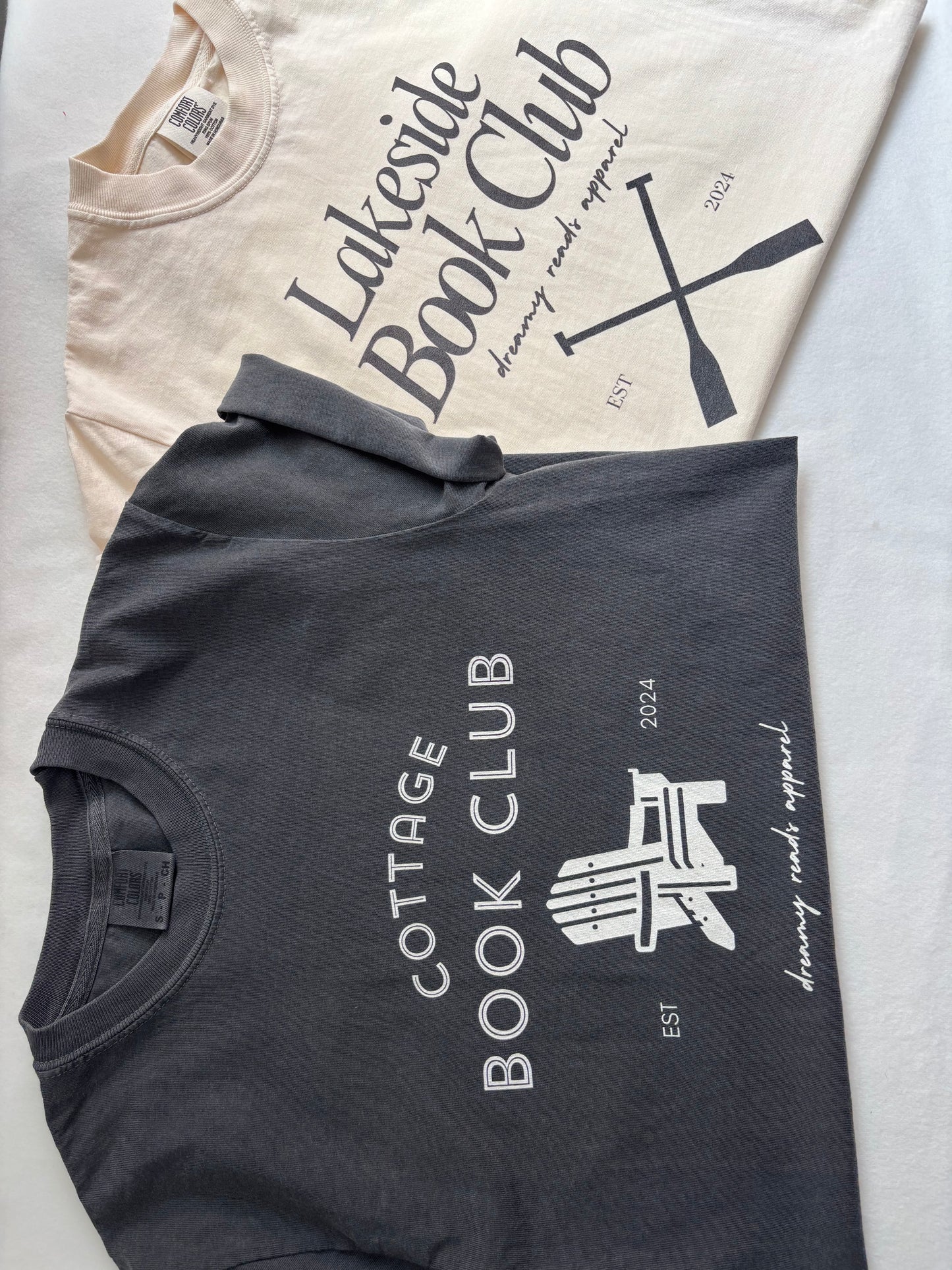 Cottage Book Club Tee