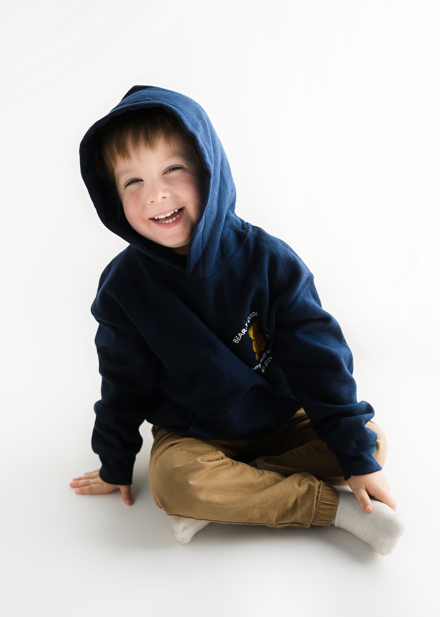 Bear-y Cool Reader Kids Hoodie