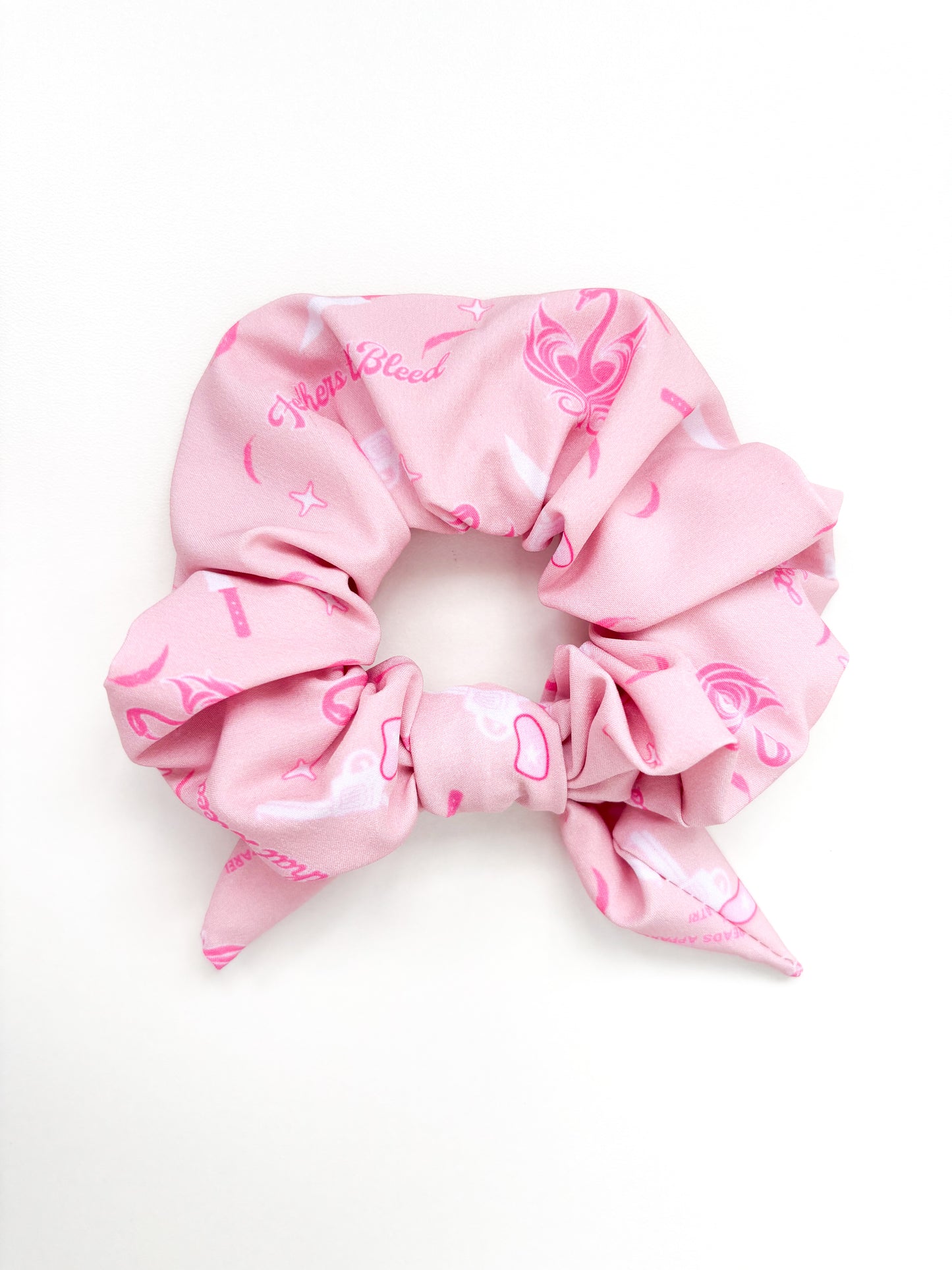 Feathers That Bleed Scrunchie