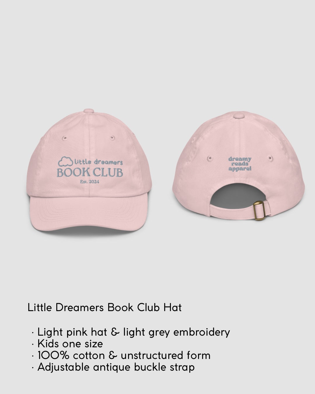 Little Dreamers Book Club Hat
