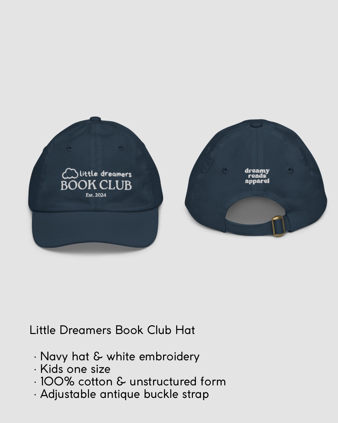 Little Dreamers Book Club Hat