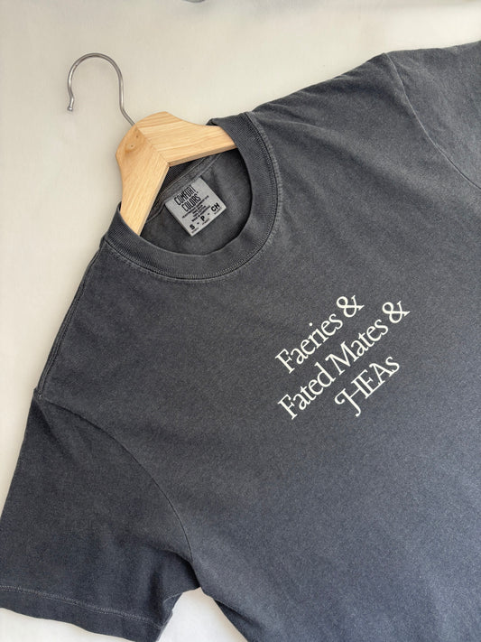 Faeries & Fated Mates & HEAs Cropped Tee