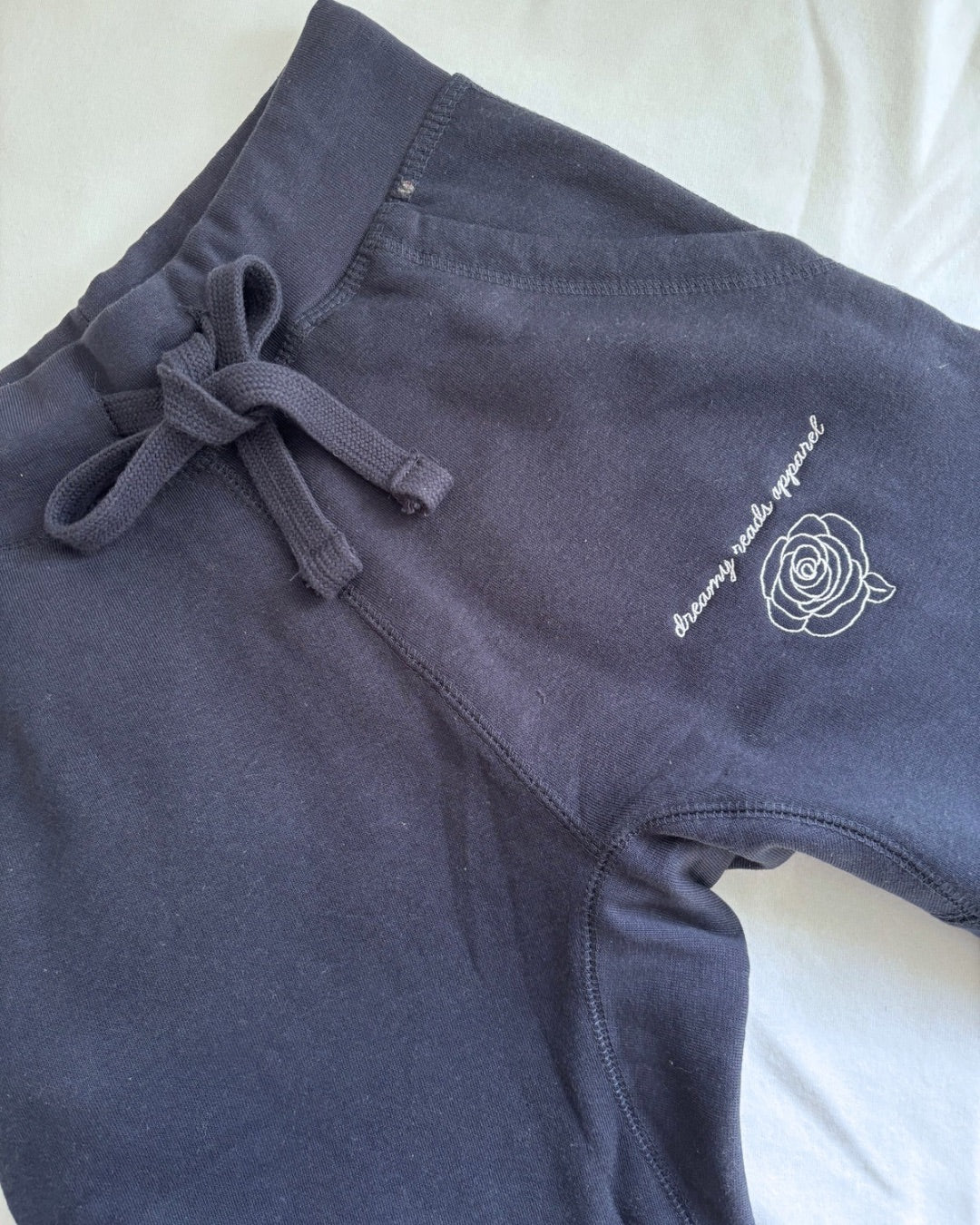 Dreamy Reads Embroidered Sweatpants