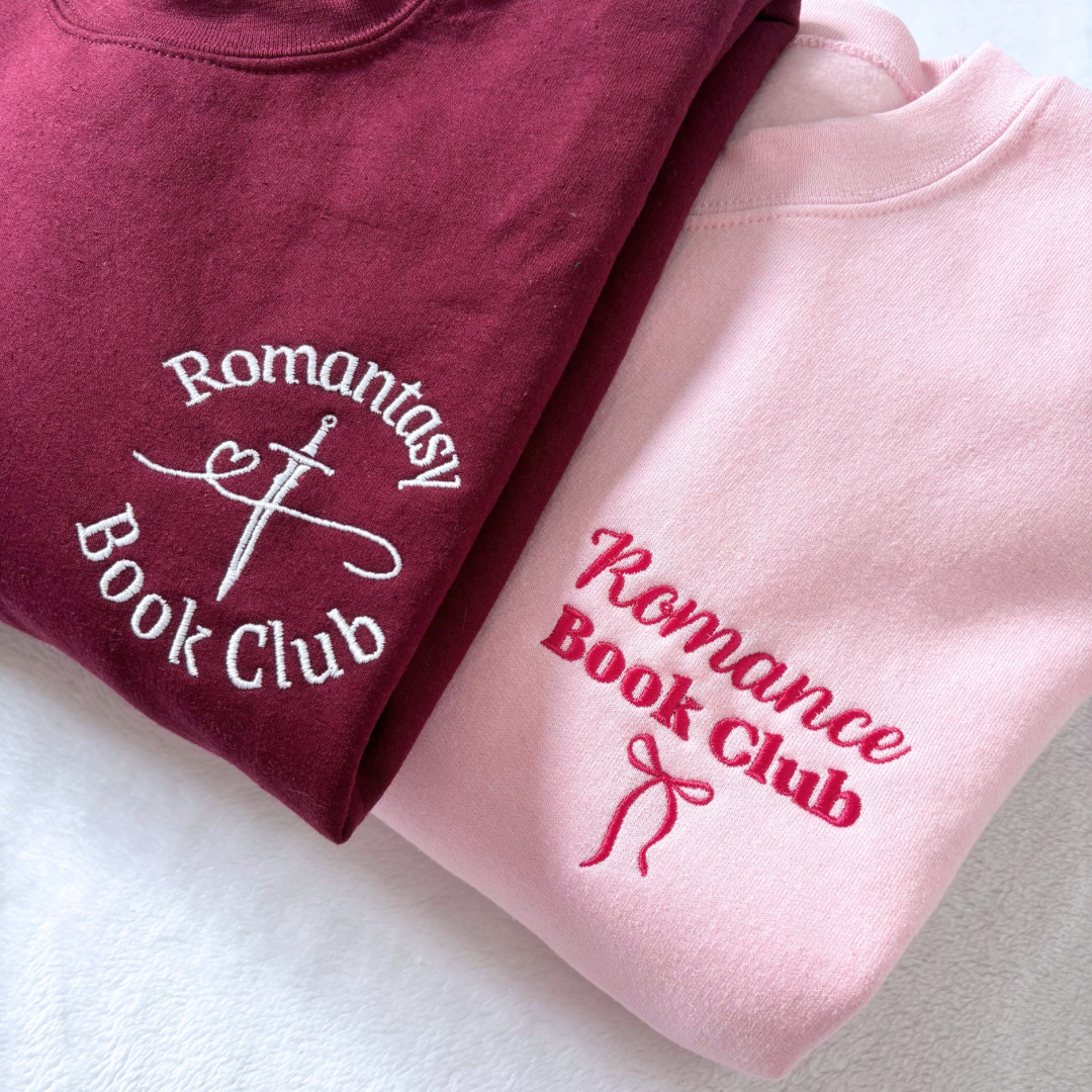 Romance Book Club Sweater