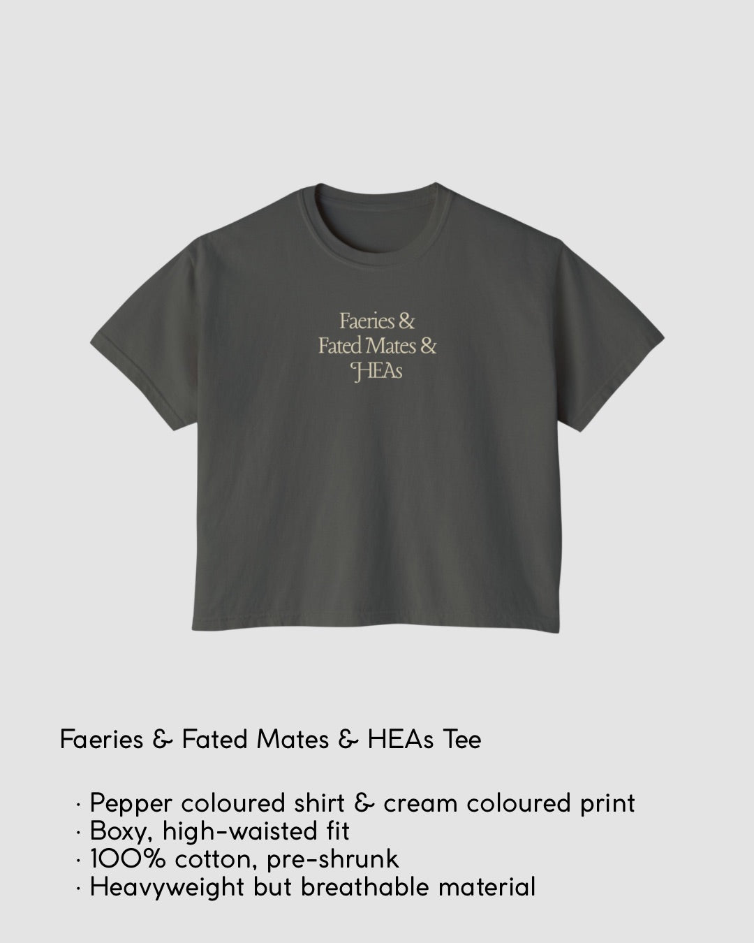 Faeries & Fated Mates & HEAs Tee