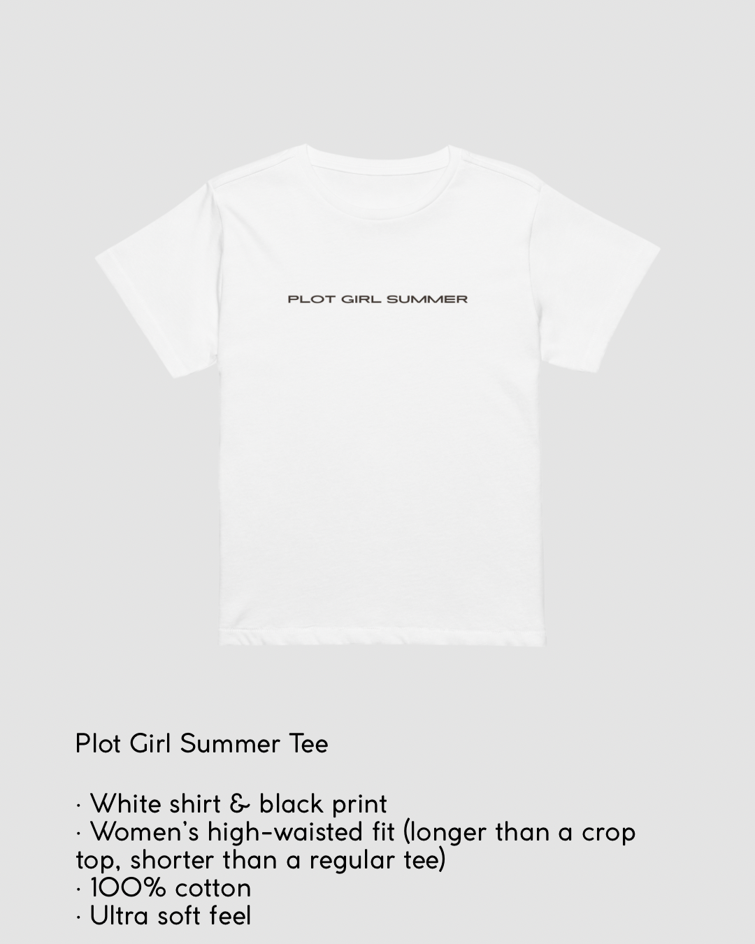 Plot Girl Summer Tee