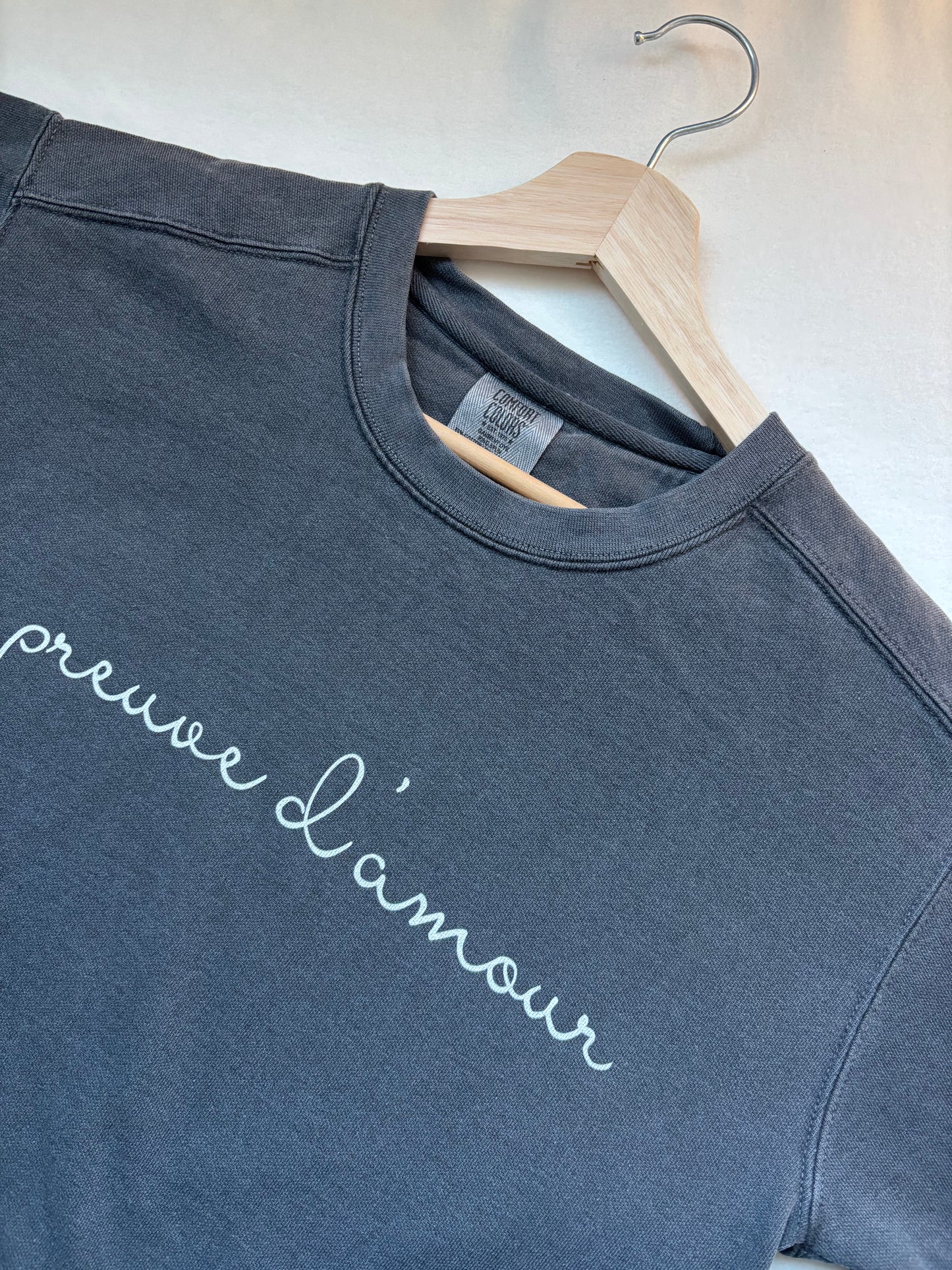 Preuve D’Amour Crewneck Sweater