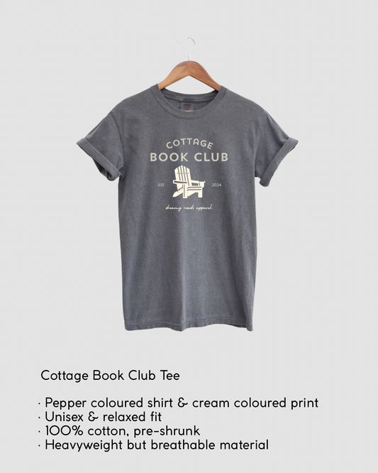 Cottage Book Club Tee