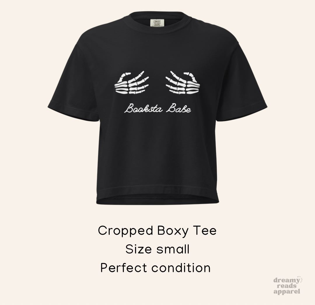 Booksta Babe Cropped Tee
