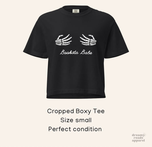 Booksta Babe Cropped Tee