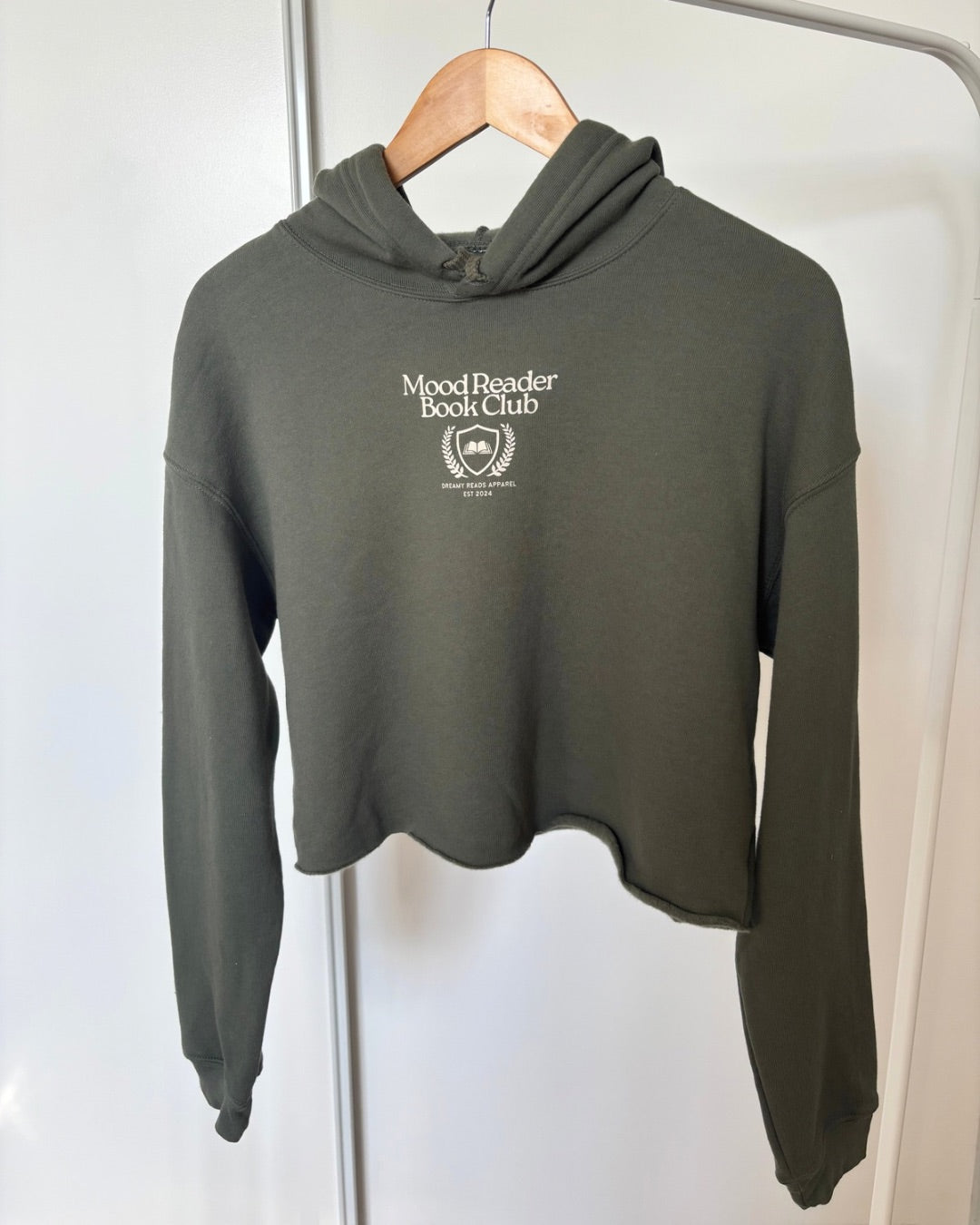 Mood Reader Cropped Hoodie