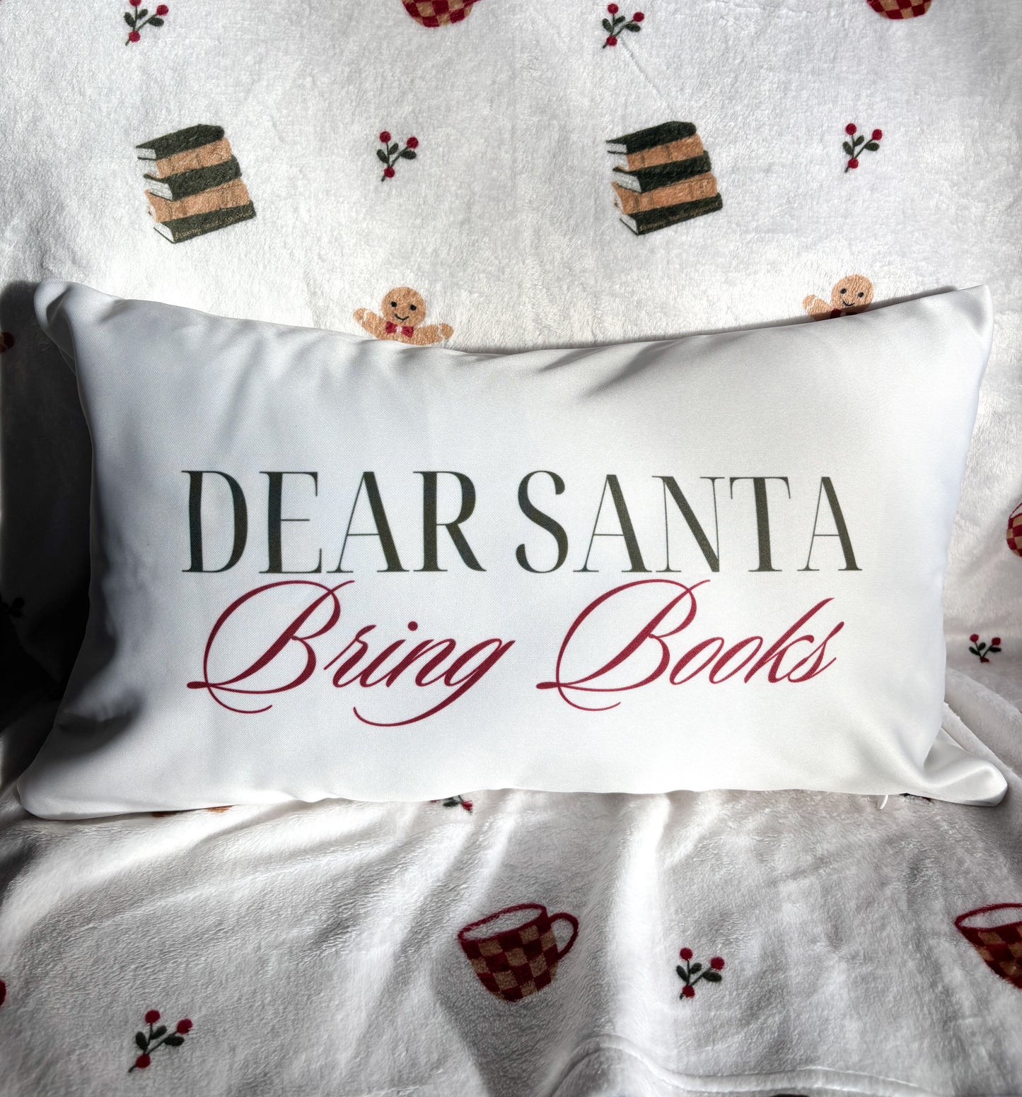 Dear Santa Throw Pillow