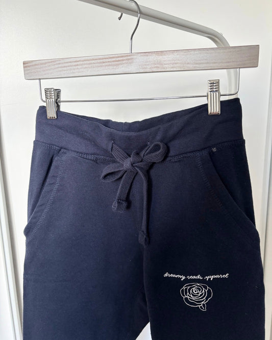 Dreamy Reads Embroidered Sweatpants