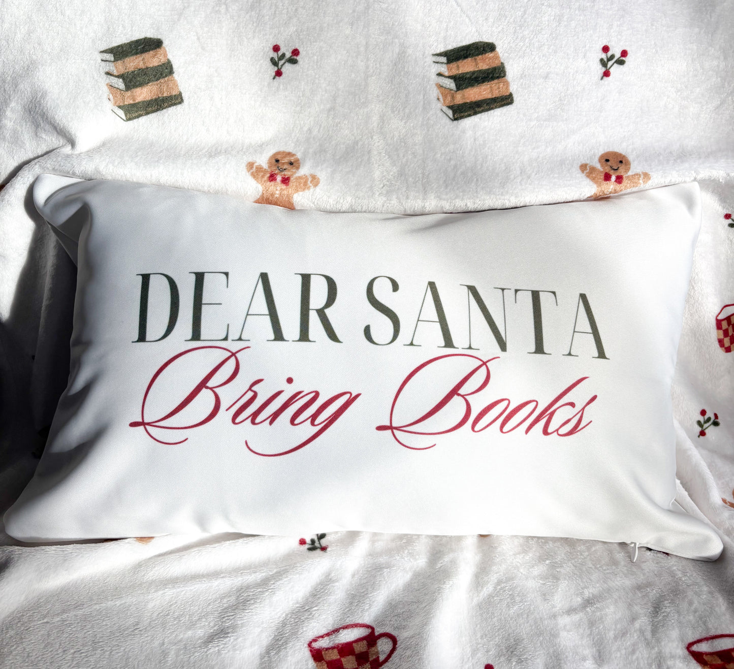 Dear Santa Throw Pillow