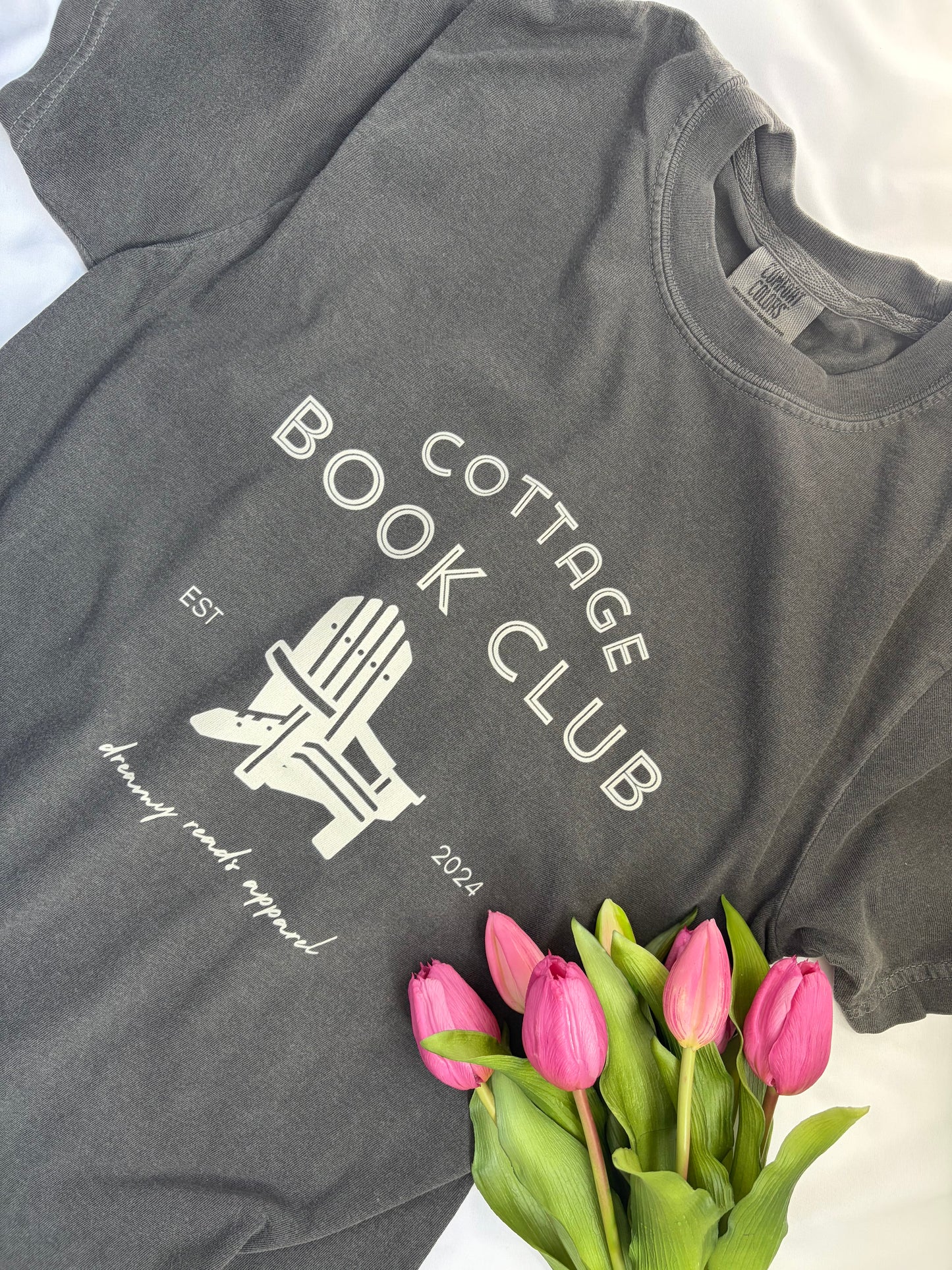 Cottage Book Club Tee