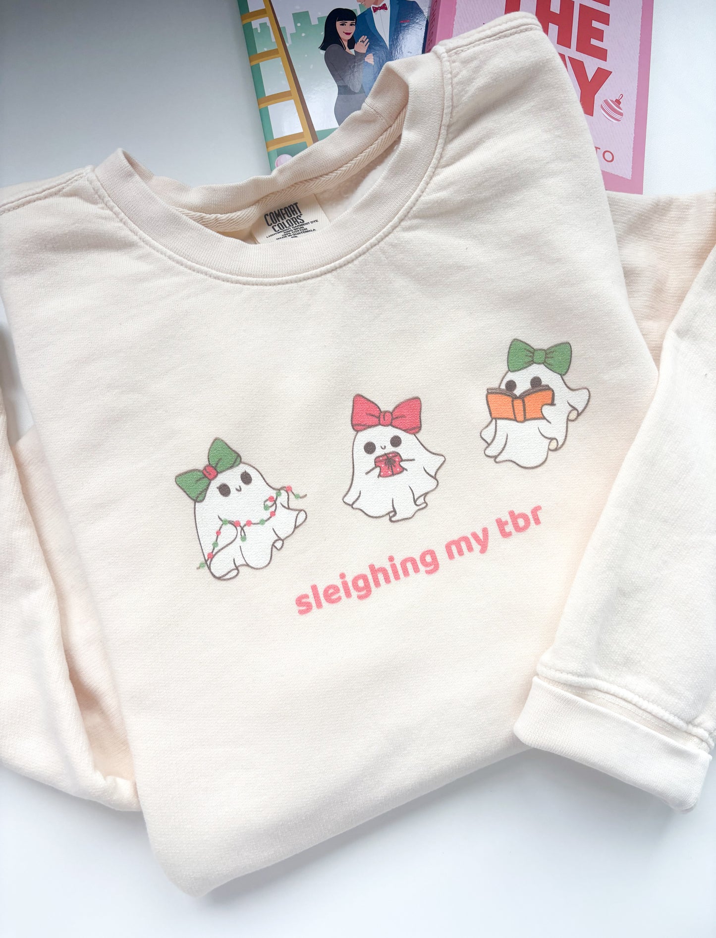 Festive TBR Crewneck Sweatshirt