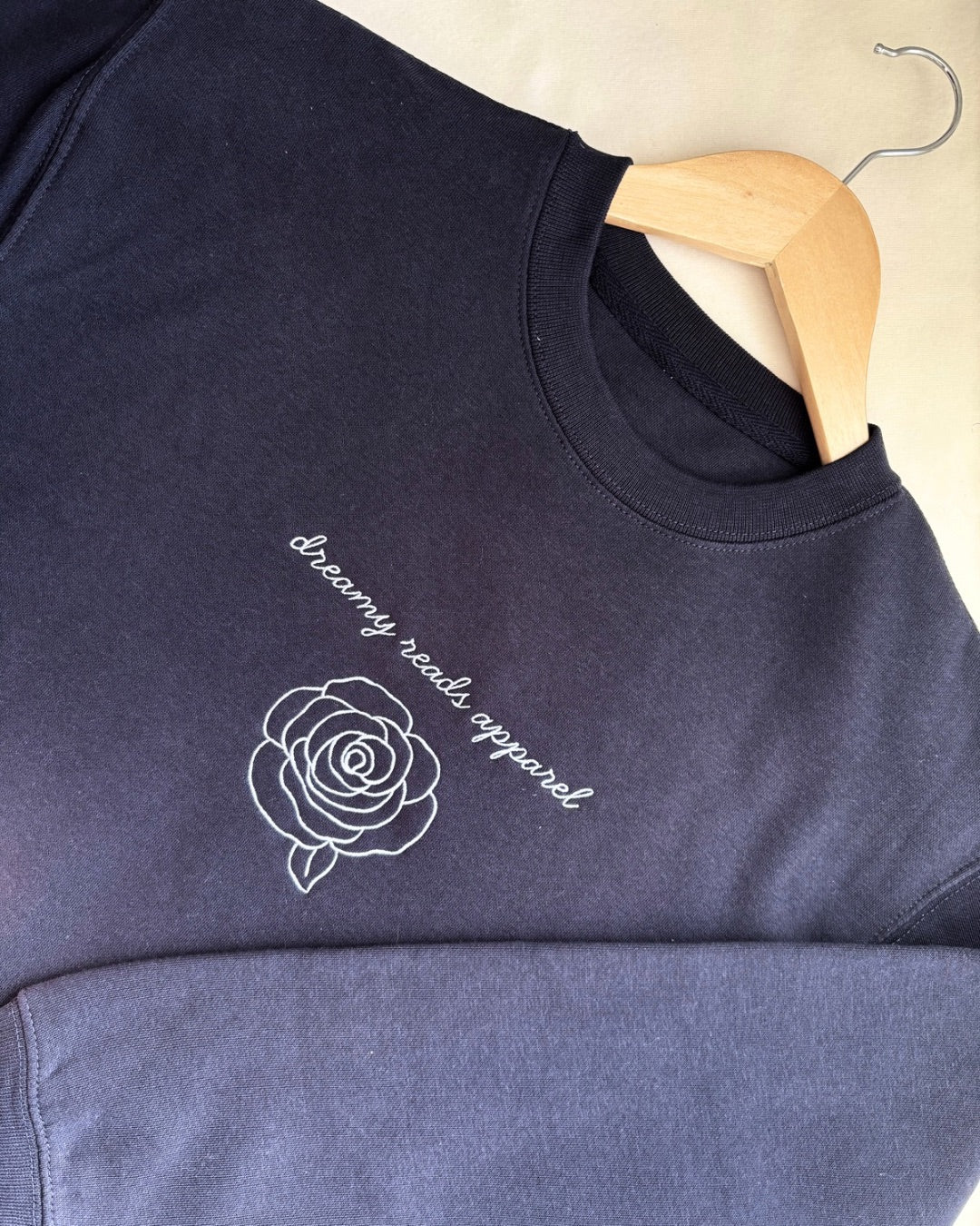 Dreamy Reads Embroidered Crewneck