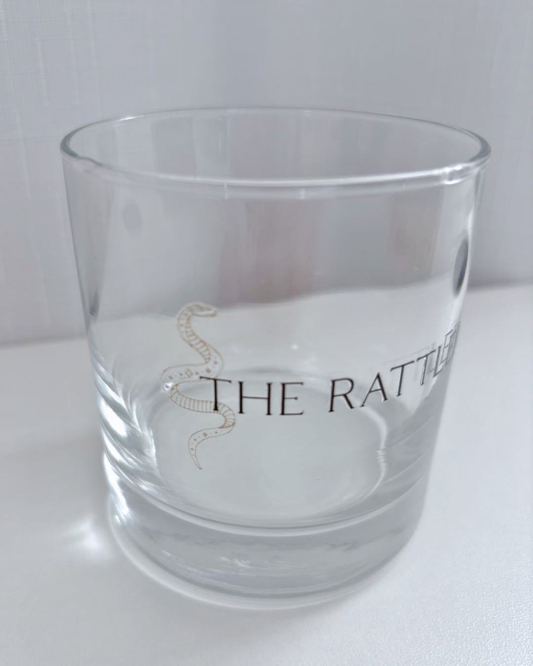 The Rattler Rocks Glass