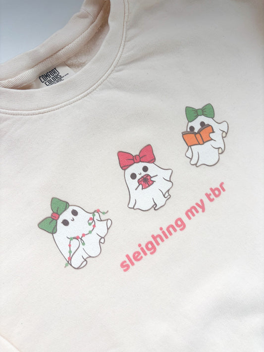 Festive TBR Crewneck Sweatshirt