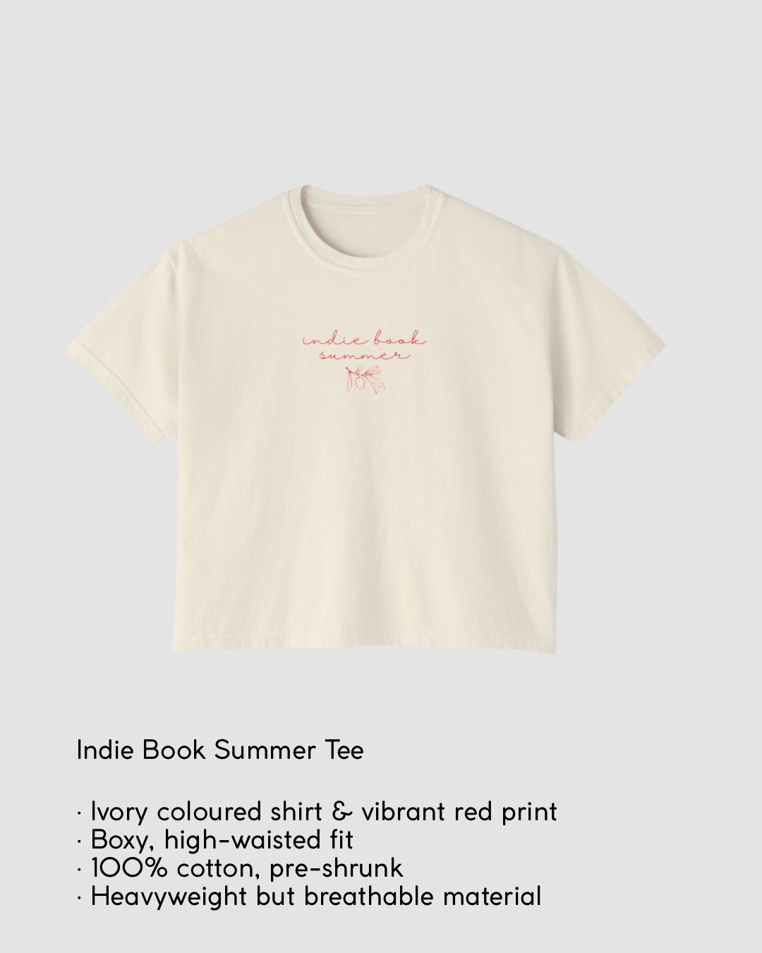 Indie Book Summer Tee