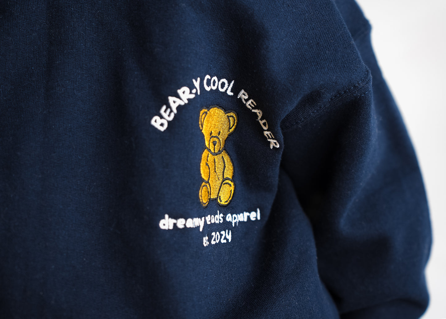 Bear-y Cool Reader Kids Hoodie