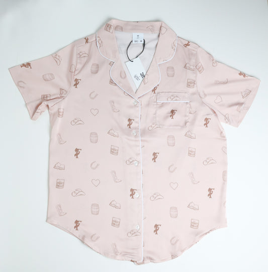 Foxx Short Sleeve Pajama Top