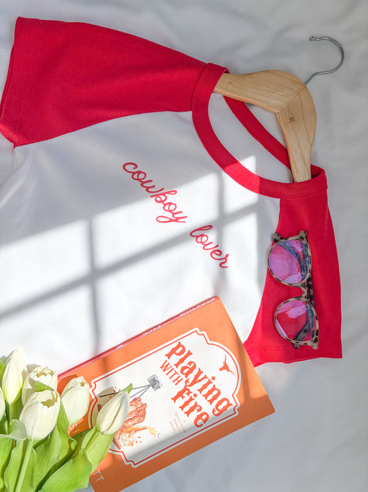 Cowboy Lover baby tee