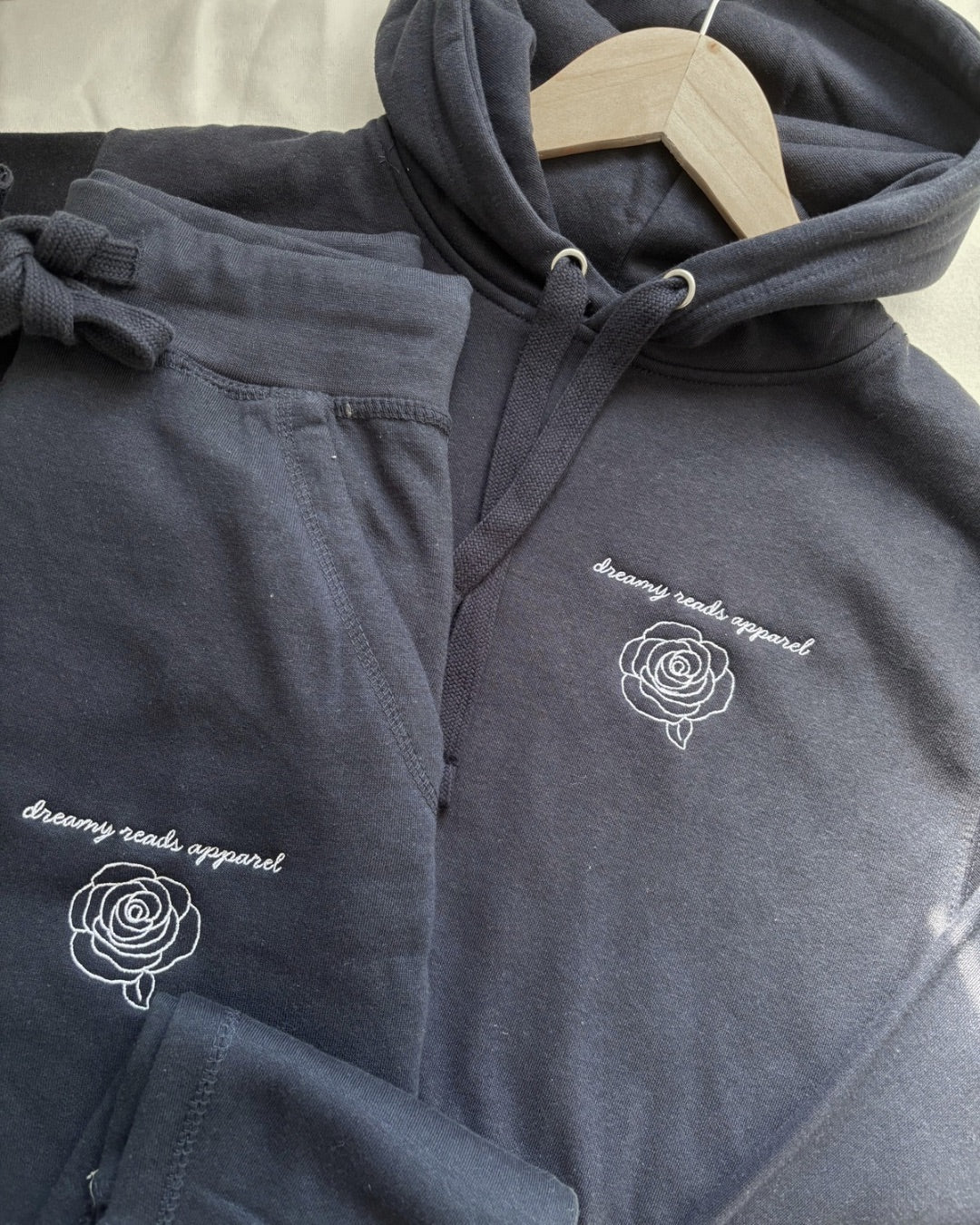 Dreamy Reads Embroidered Sweatpants