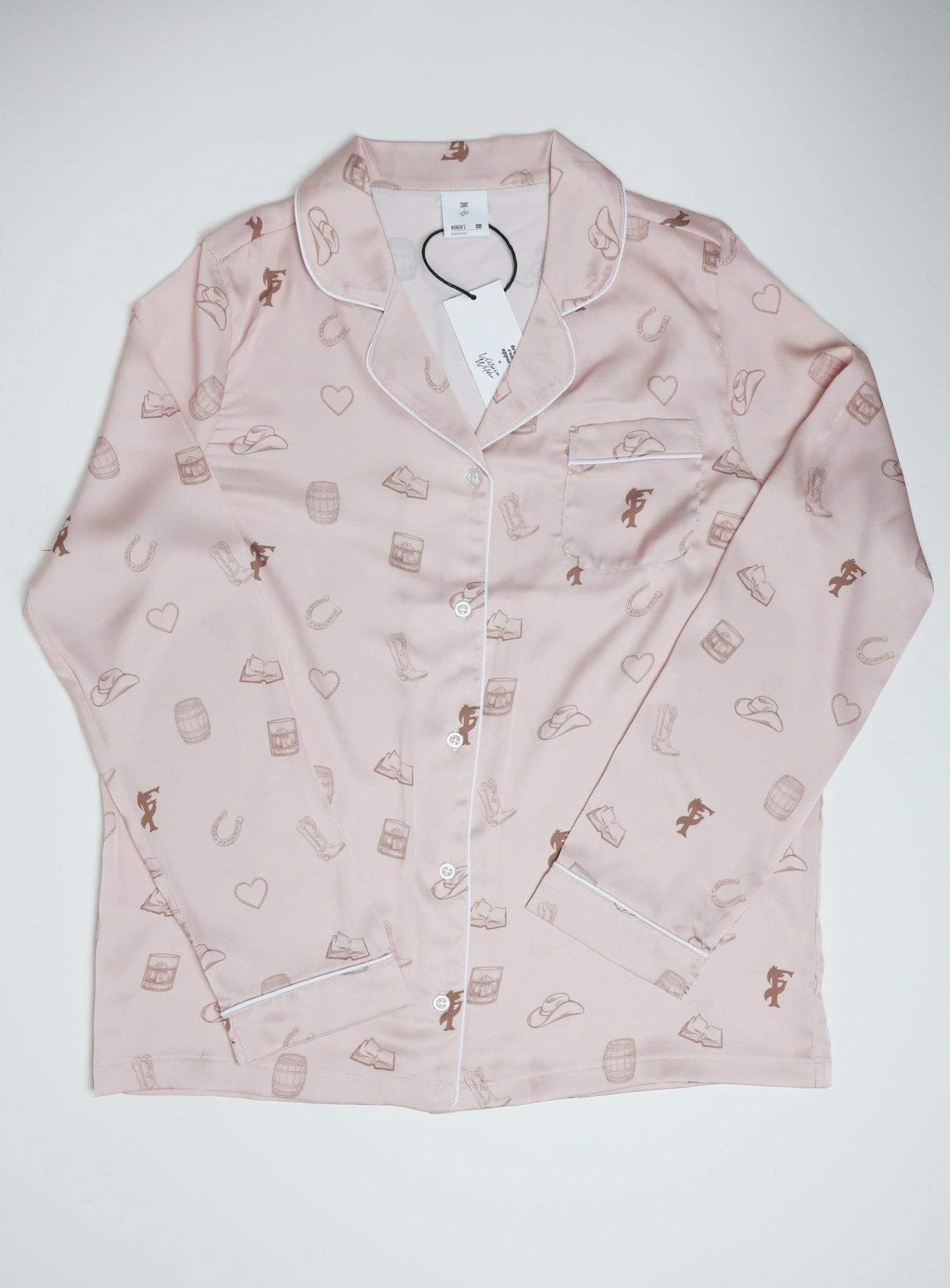 Foxx Long Sleeve Pajama Top