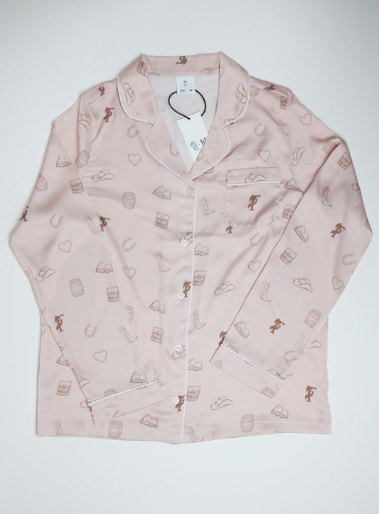 Foxx Long Sleeve Pajama Top