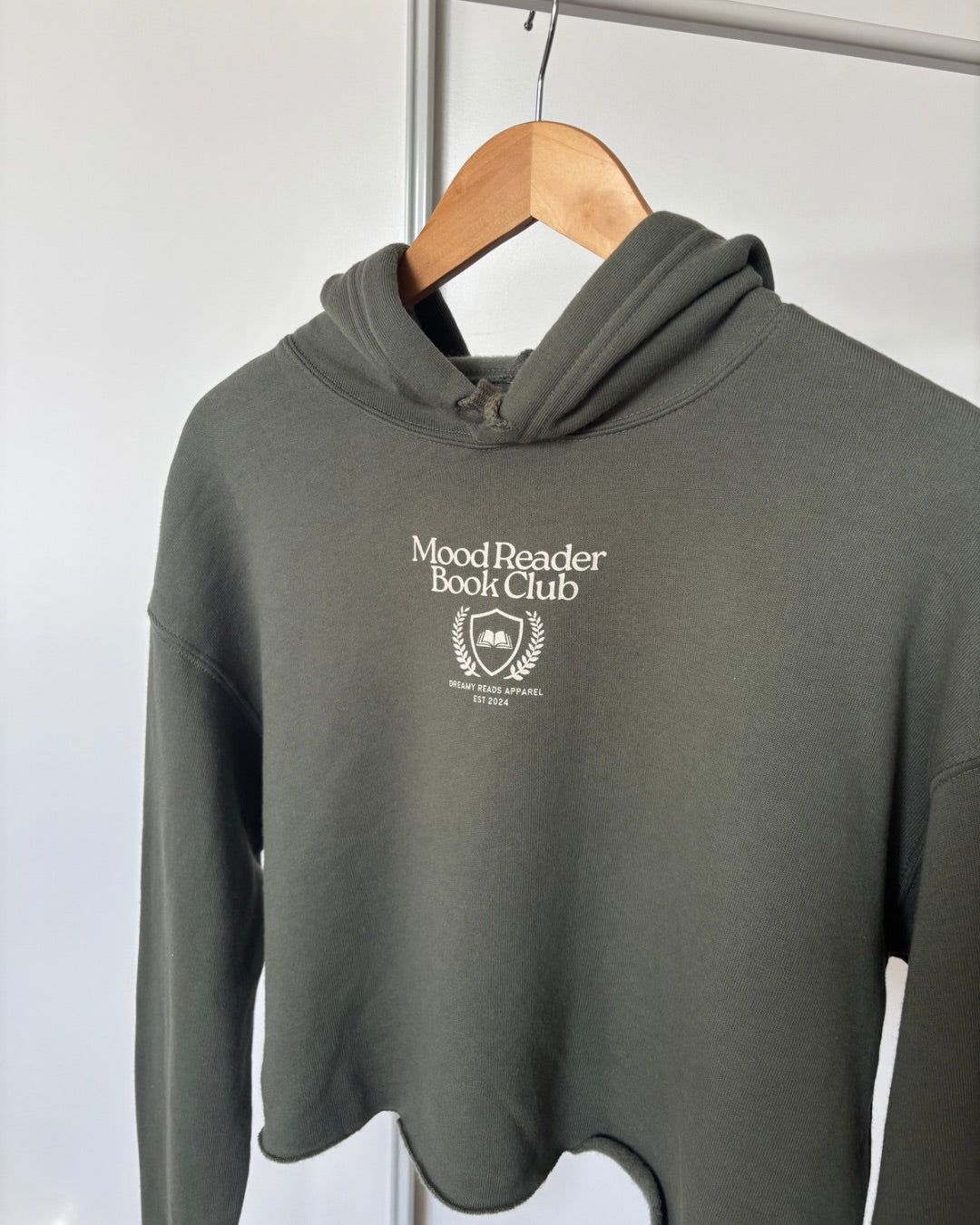 Mood Reader Cropped Hoodie