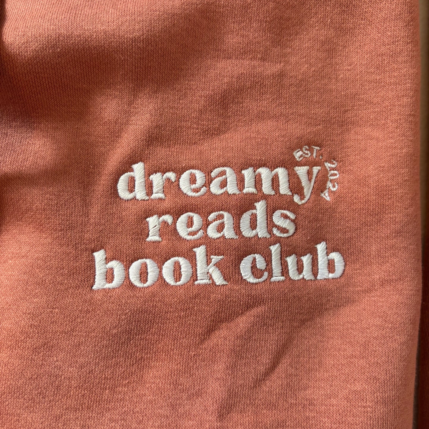 Dreamy Reads Apparel Logo Hoodie - Embroidered