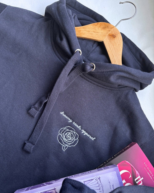 Dreamy Reads Embroidered Hoodie