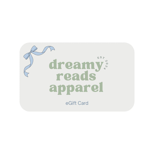 Dreamy Reads Apparel Gift Card