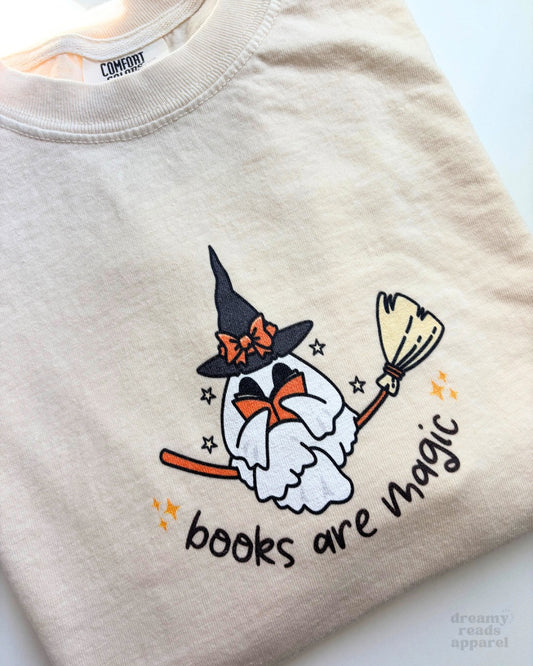 Books Are Magic Cropped Tee