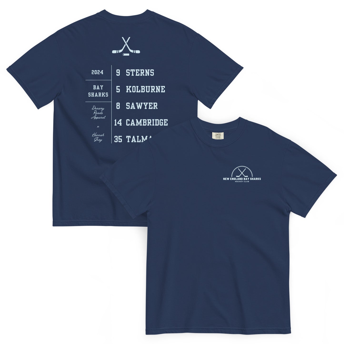 Bay Sharks Roster Tee