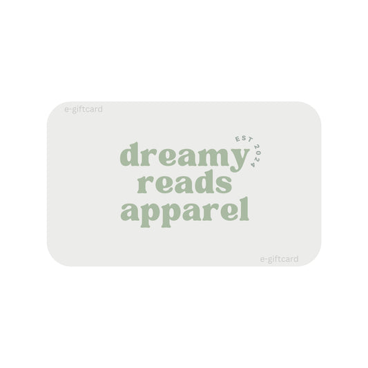 Dreamy Reads Apparel Gift Card